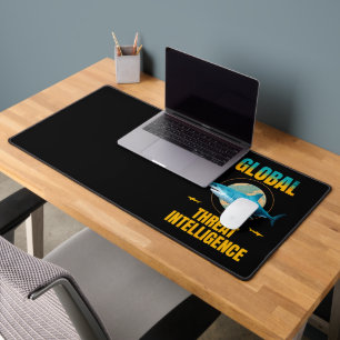 Funny Shark Cyber Security Expert Desk Mat