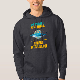 Funny Shark Cyber Security Expert Hoodie