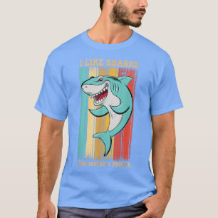 Funny Shark Design For Kids Men Women Animal Shark T-Shirt