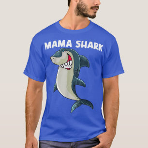 Funny Shark Design For Women Girls White Shark Lov T-Shirt