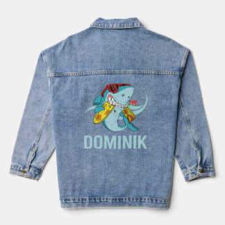 Funny Shark - Dominik Name Denim Jacket
