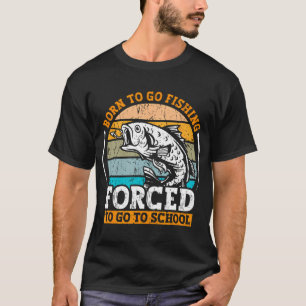 Funny Shark Fisherman with Dollar Money Bait T-Shirt