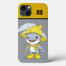 Funny Shark in Rain Boots – Beach Humour
