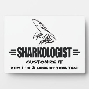 Funny Shark Plaque