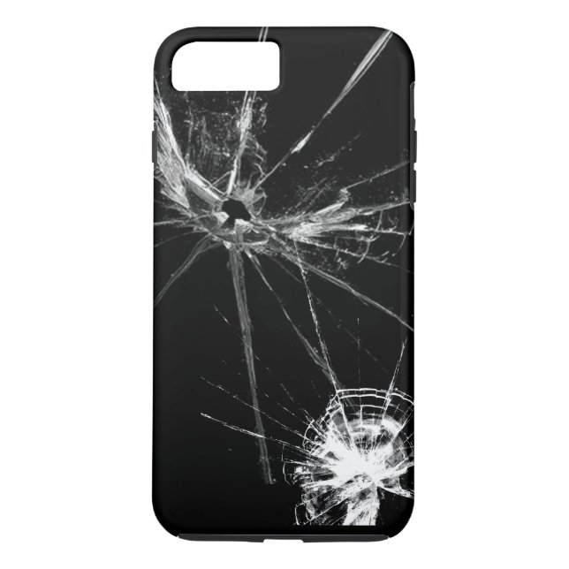 Funny  Shattered Glass Joke Case-Mate iPhone Case (Back)