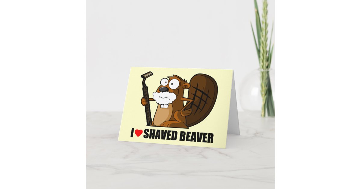 Like a shaved beaver