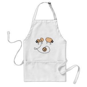 Funny Sheep Apron