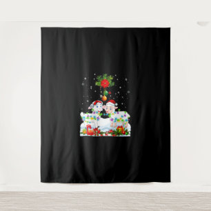 Funny Sheep Christmas Tree   Xmas Animal Gift Tapestry
