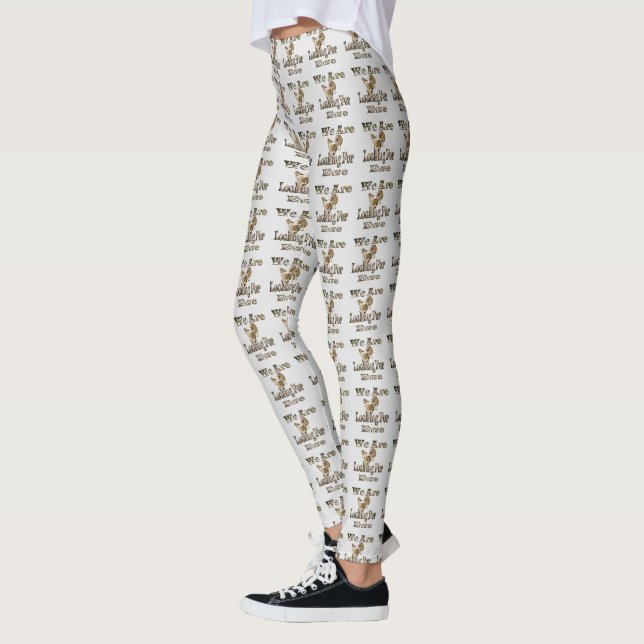 Funny Sheep, Farmers Market, Ladies Leggings (Left)