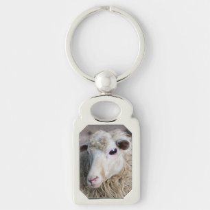 Funny Sheep Key Ring