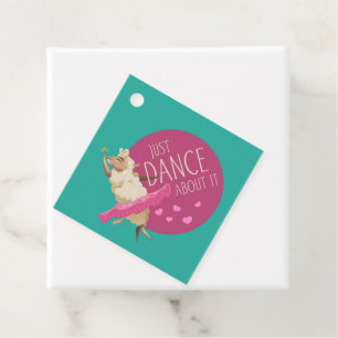 Funny Sheep Message - Just Dance About It 1 Favour Tags