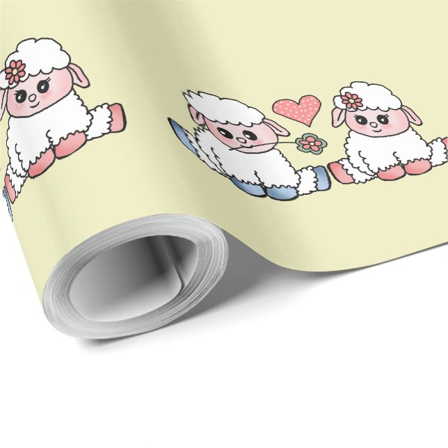 funny sheep wrapping paper (Roll Corner)