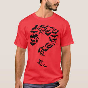 Funny Sheldon Nerdy Bats Question Mark Comic Hero T-Shirt