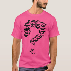 Funny Sheldon Nerdy Bats Question Mark Comic Hero T-Shirt