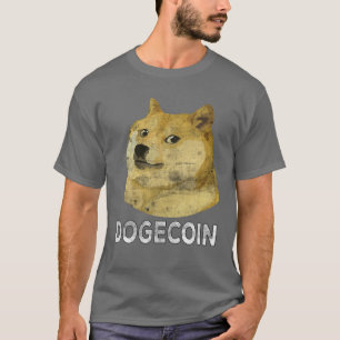 Funny Shiba Inu, Dogecoin Retro Vintage T-Shirt