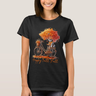 Funny Shih Tzu Dog Lover Fall Yu2019all Autumn Fal T-Shirt