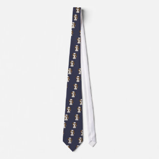 Funny Shih Tzu Puppy Dog Cartoon Tie