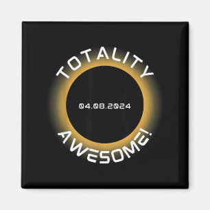 Funny Shirt April Total Solar Eclipse Totality Magnet