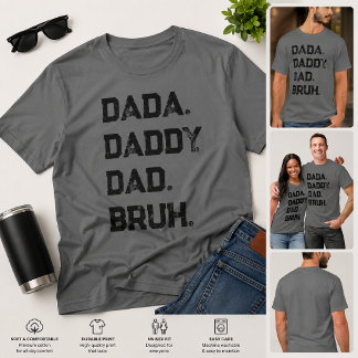 Funny shirt-DADA DADDY BRUCH T-Shirt