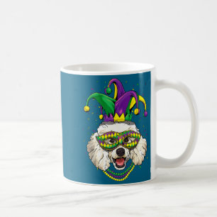 Funny Shirt Mardi Gras Poodle Dog Jester Coffee Mug