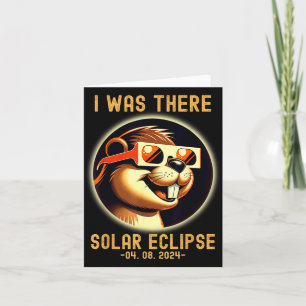 Funny Shirt Sarcastic There Total Solar Eclipse Card
