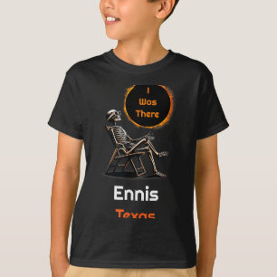 Funny Shirt Solar Eclipse Ennis Texas There