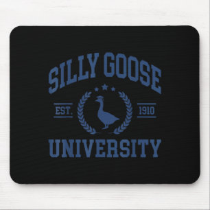 Funny Shirts for Men Women Vintage Silly Goose Mouse Mat