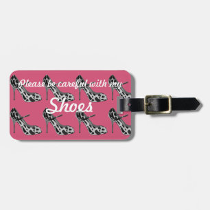 Funny Shoe Lover Luggage Tag