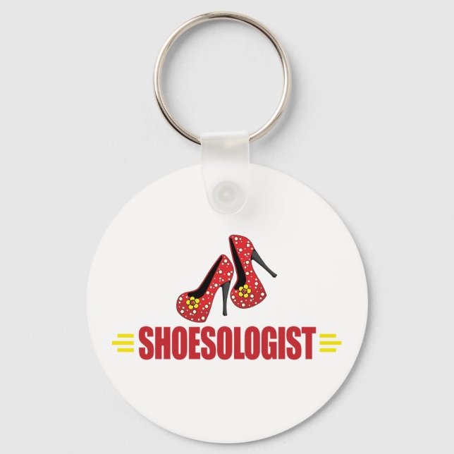 Funny Shoes Key Ring (Front)