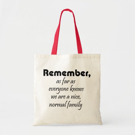 Image of Funny shopping tote reusable bags family gifts