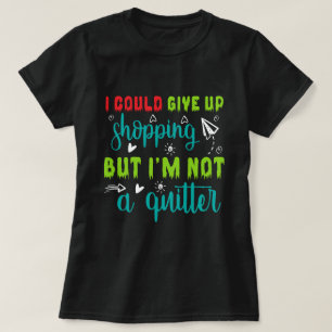 Funny shopping word art  T-Shirt