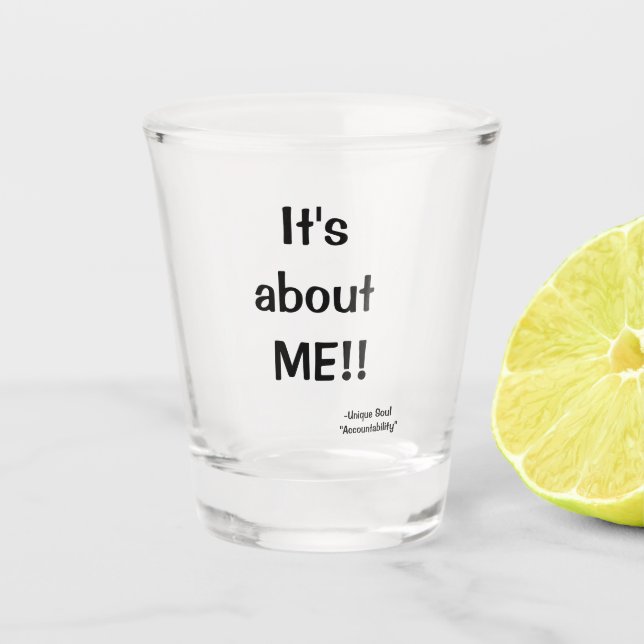 Funny shot glass (Front)