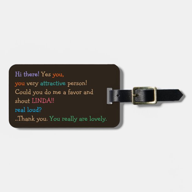 Funny Luggage Tags & Bag Tags Zazzle UK