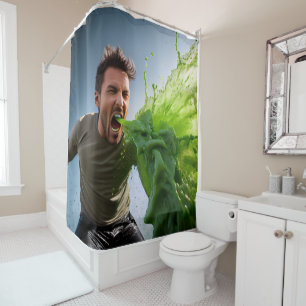 Funny  shower curtain