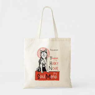 Funny Siberian Husky Owner Gift Tote Bag