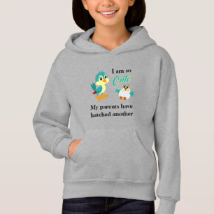 Funny Sibling Joke Baby Bird Announcement