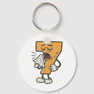 Funny Sick Seven 67 For Trending Popular Word Play Key Ring