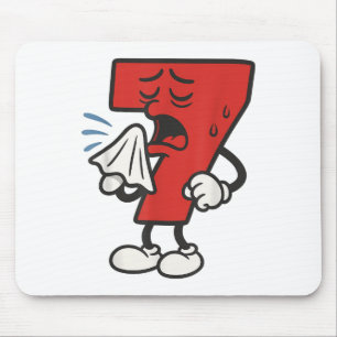 Funny Sick Seven 67 Halloween Costume For Trending Mouse Mat