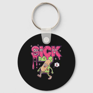 Funny Sick Seven Meme Tee Six Seven Fun Wordplay D Key Ring