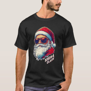 Funny Sigma Claus Christmas Santa Cool Rizz Holida T-Shirt