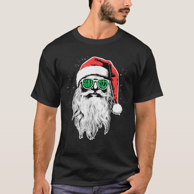Funny Sigma Rizz Rizzmas Christmas Santa Claus Hol T-Shirt (Front)