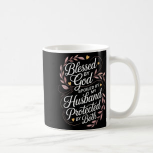 Funny Siled Wife Art For Women Girls Mpy Old Husba Coffee Mug