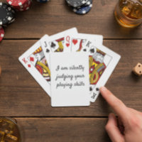 Funny Silently Judging your Playing Skills