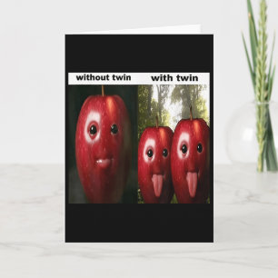 Funny Silly Ai Apple Gen Z Meme Brainrot Humour Tw Card