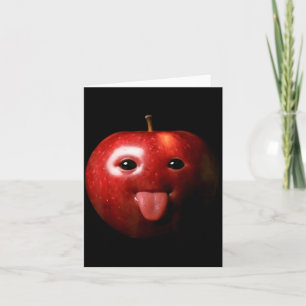 Funny Silly Ai Gen Z Meme Brainrot Humor Tongue Ou Card