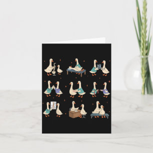 Funny Silly Goose Chiropractor Chiro Squad Card