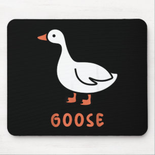 Funny Silly Goose Mouse Mat