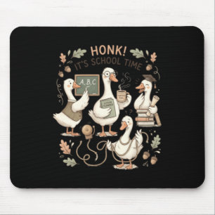 Funny Silly Goose Teacher Club Teacher Mouse Mat
