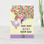 Funny Sister Birthday Card<br><div class="desc">Personalized birthday card for your older sister or aging best friend on her birthday.</div>