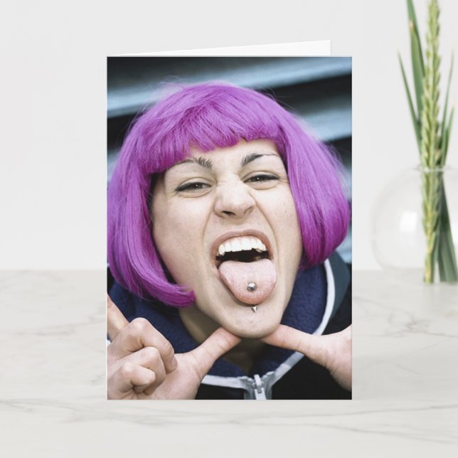 Funny Sister Quote Saying - Sister To Sister ... Card (Front)